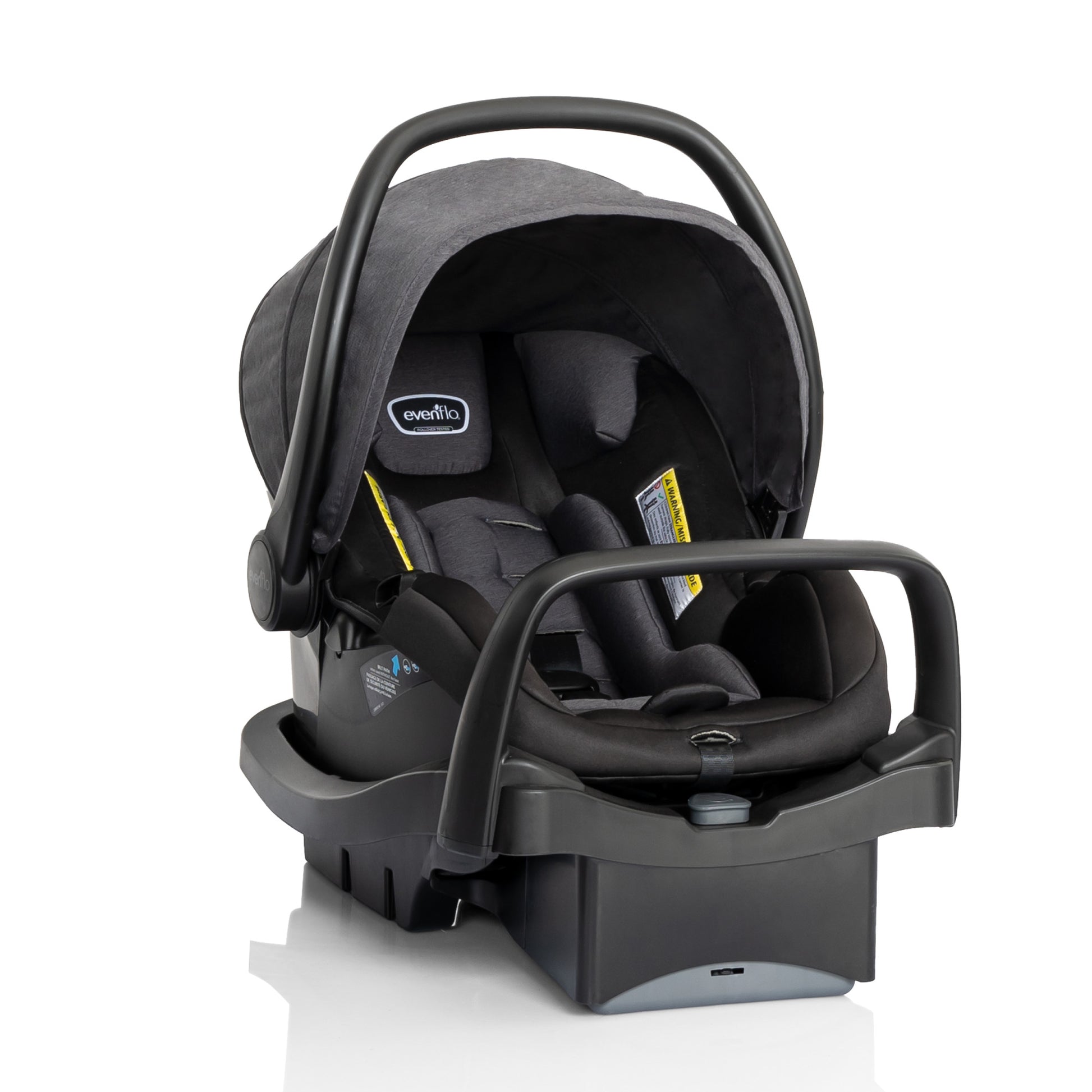 evenflo pivot travel system - oxford black Evenflo Pivot Suite Modular Travel System with LiteMax Infant Car Seat