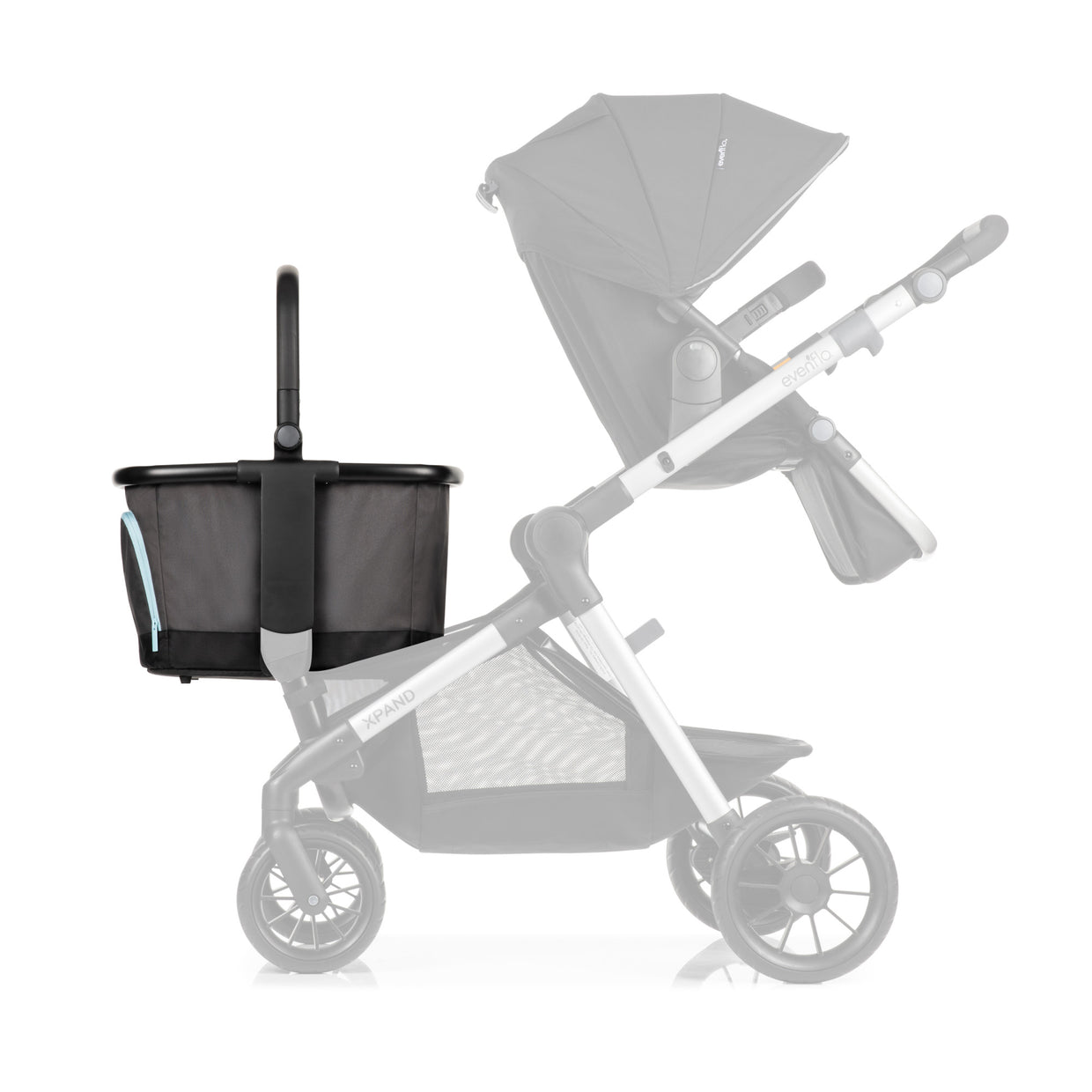 evenflo pivot xplore basket replacement Pivot Xpand Stroller Market Basket (Gray Sky)