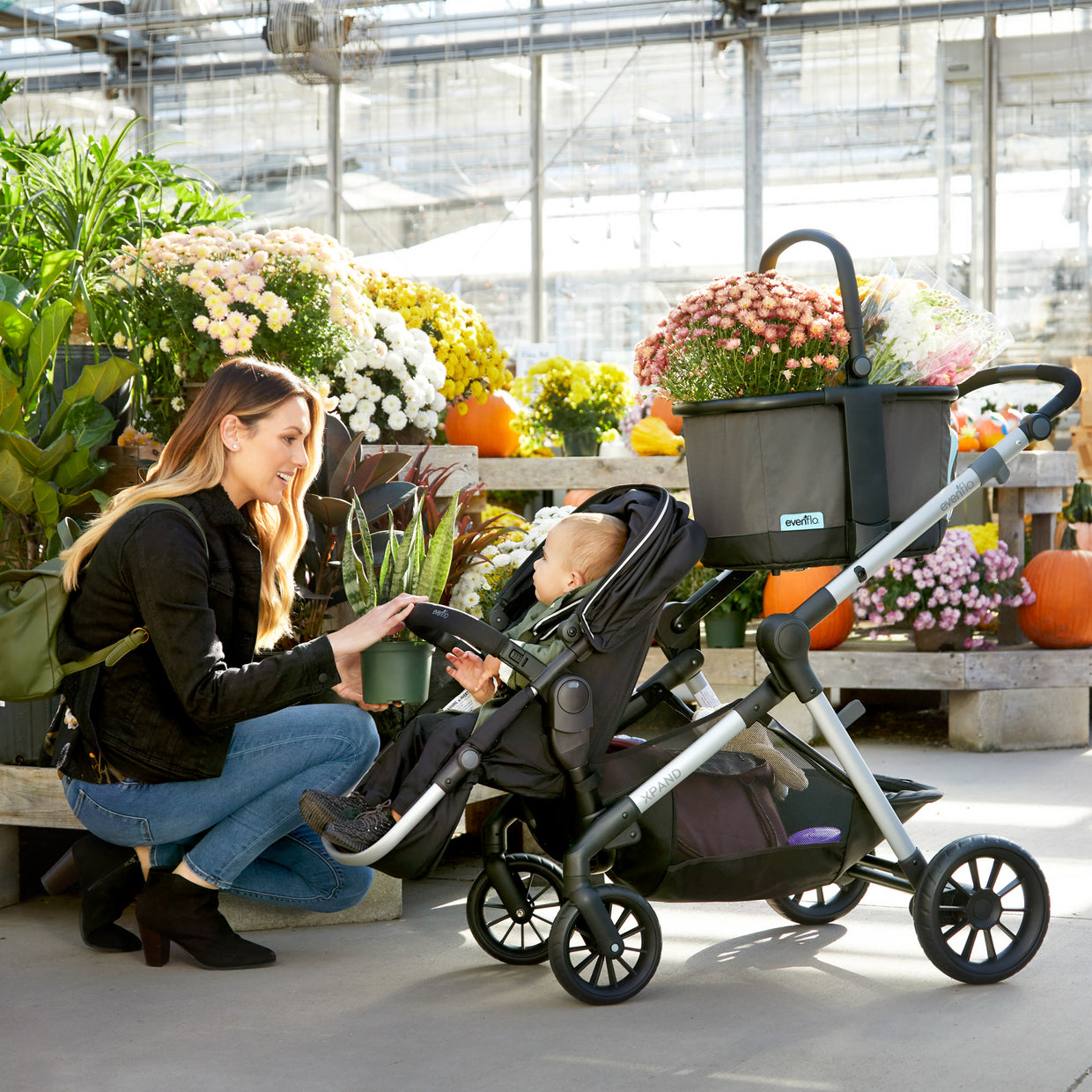 nuna mixx stroller hazelwood Nuna Mixx Next – Seedlings main image 1
