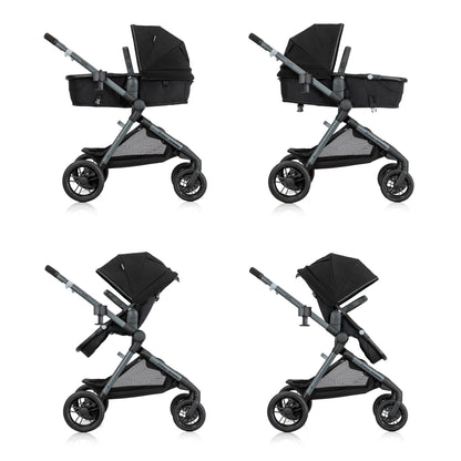 Pivot Xpand Modular Stroller Ayshire Black 3