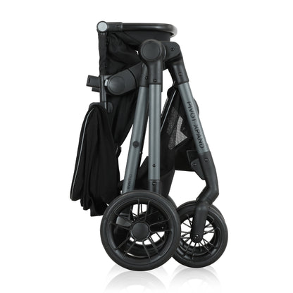 Pivot Xpand Modular Stroller Ayshire Black folded