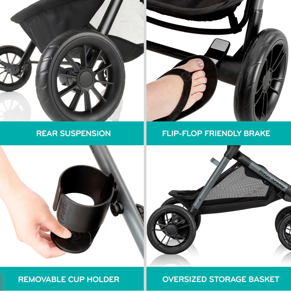 Evenflo Pivot Xpand™ Modular Stroller