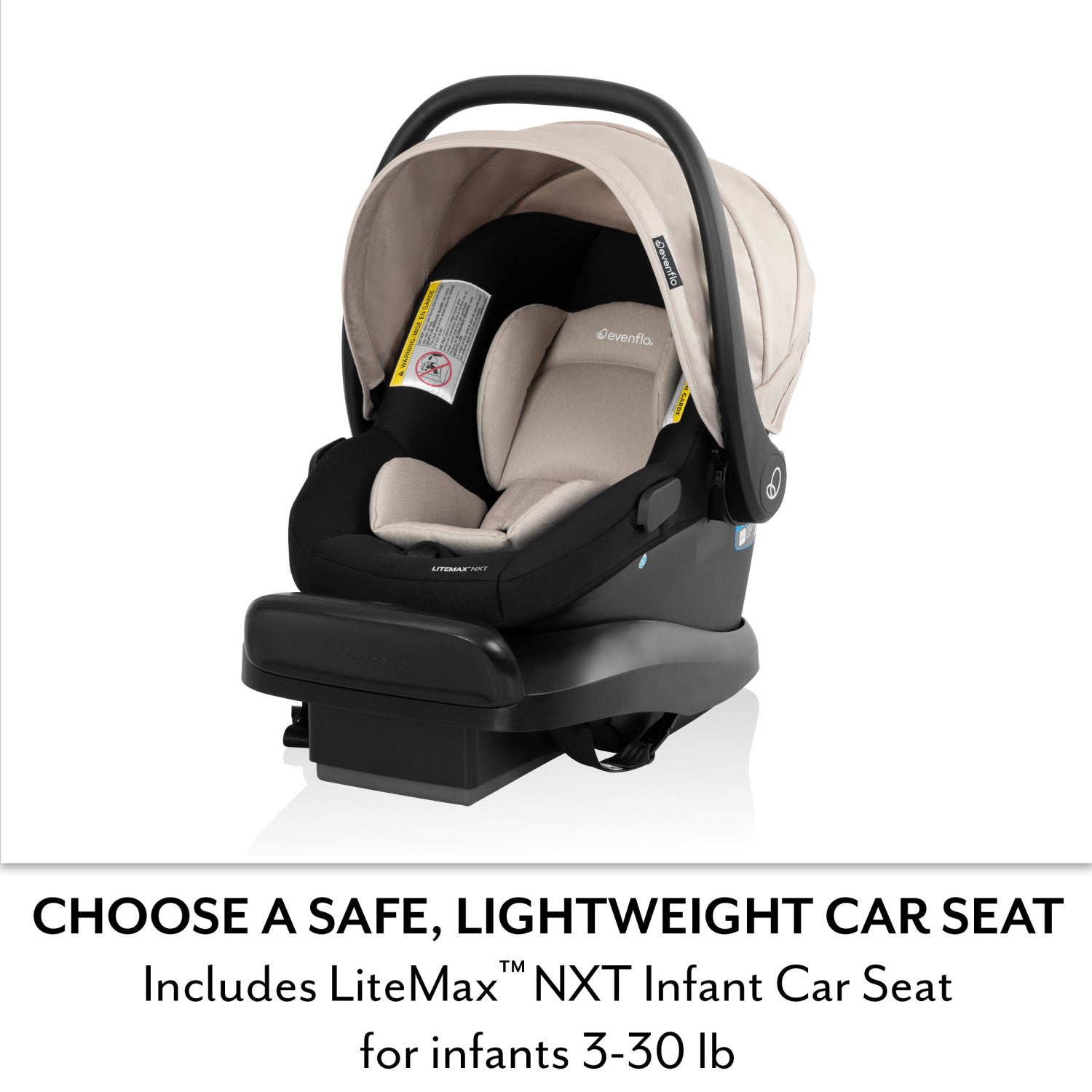 Evenflo Pivot® Xpand™ NXT Travel System with LiteMax™ NXT Infant Car Seat