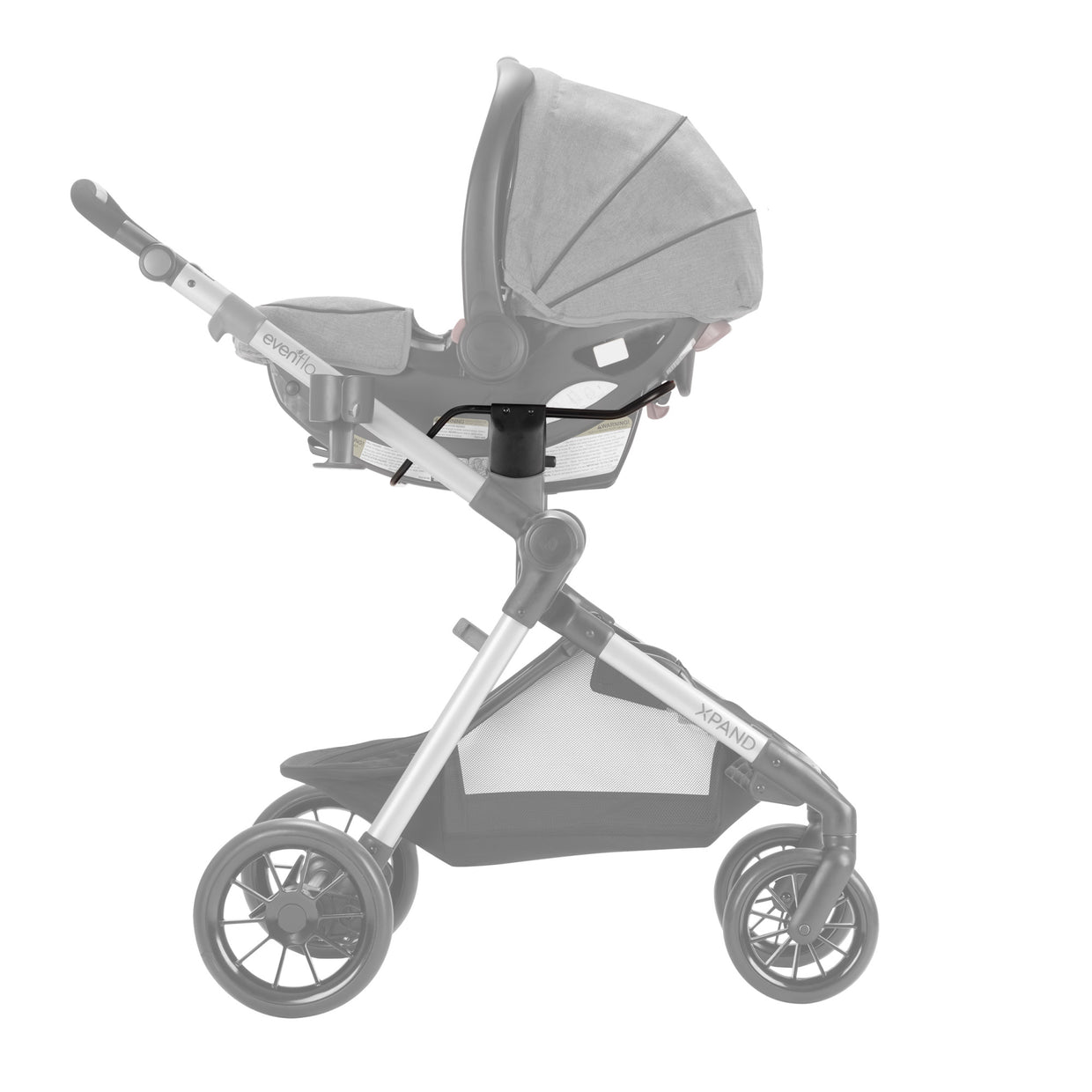 are evenflo and graco compatible Evenflo Pivot Xpand Stroller Infant Car Seat Adapter