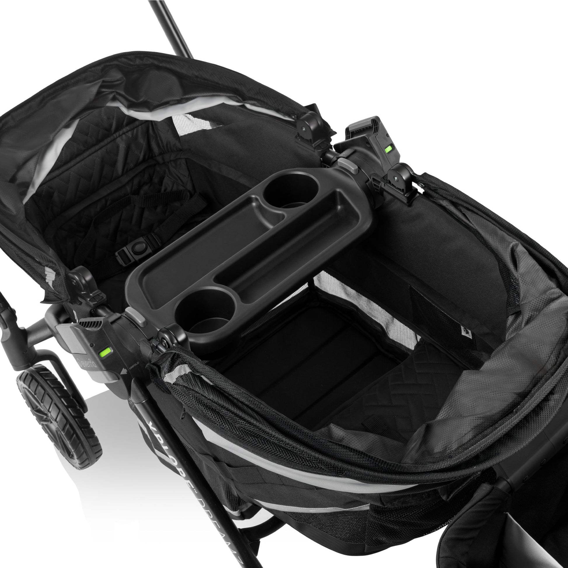 Pivot Xplore Dreamz All-Terrain Stroller Wagon with Bassinet Insert top 1