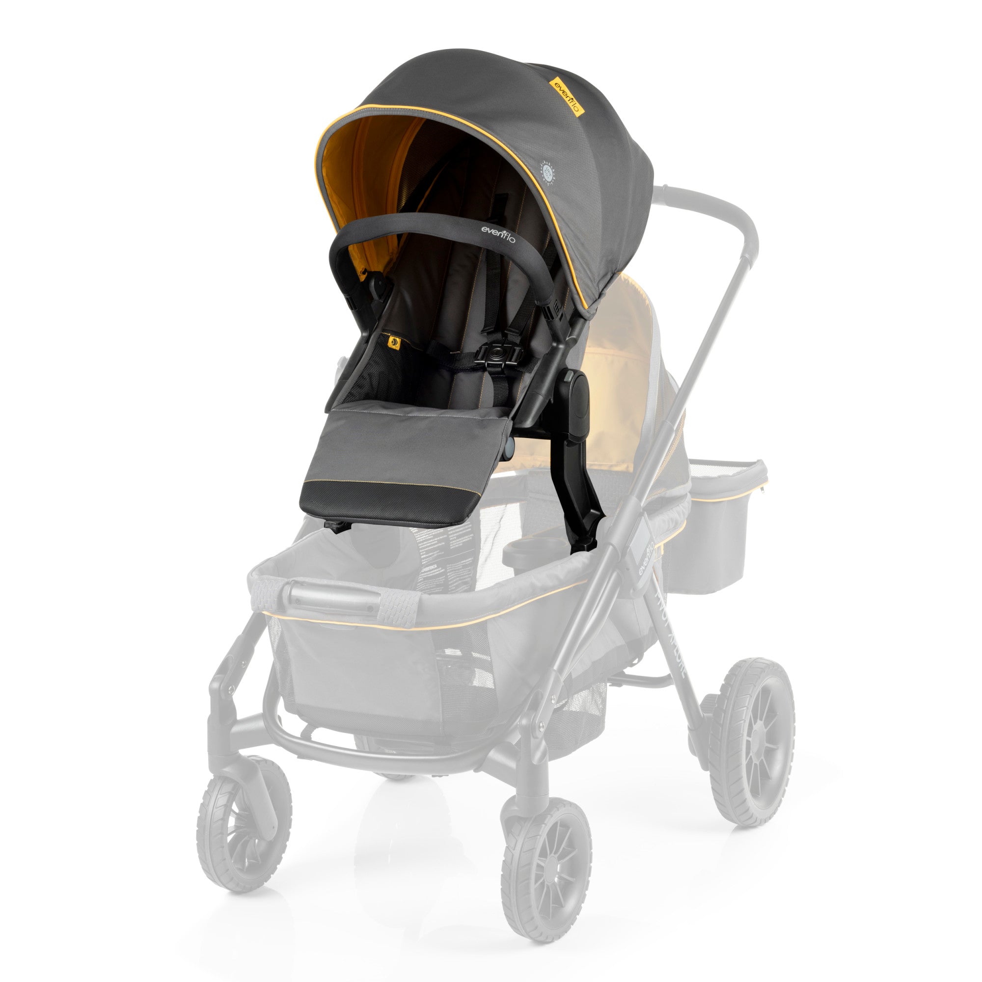 Pivot Xplore Stroller Wagon Toddler Second Stroller Seat - Evenflo