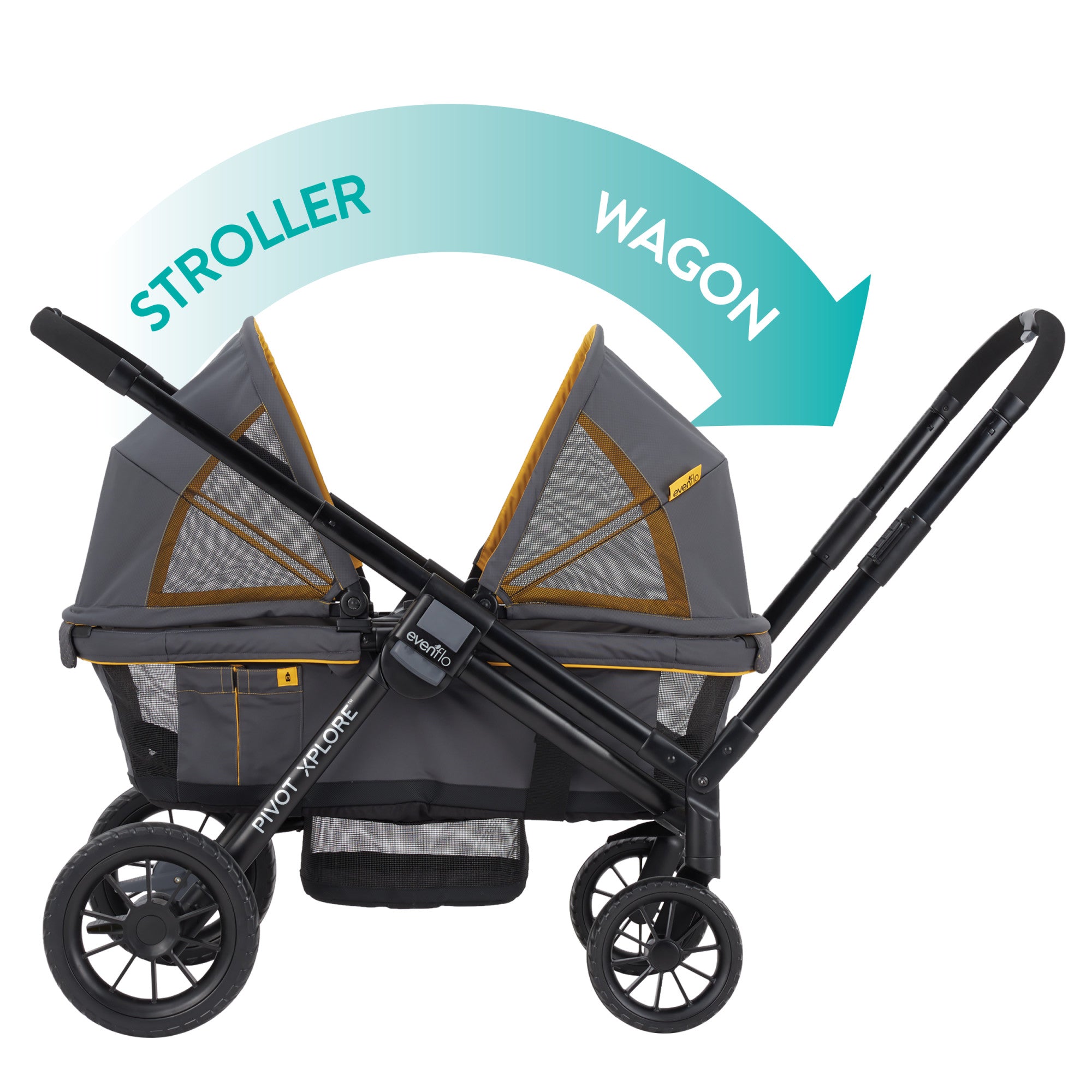 Evenflo Pivot Xplore All-Terrain Stroller Wagon | Evenflo
