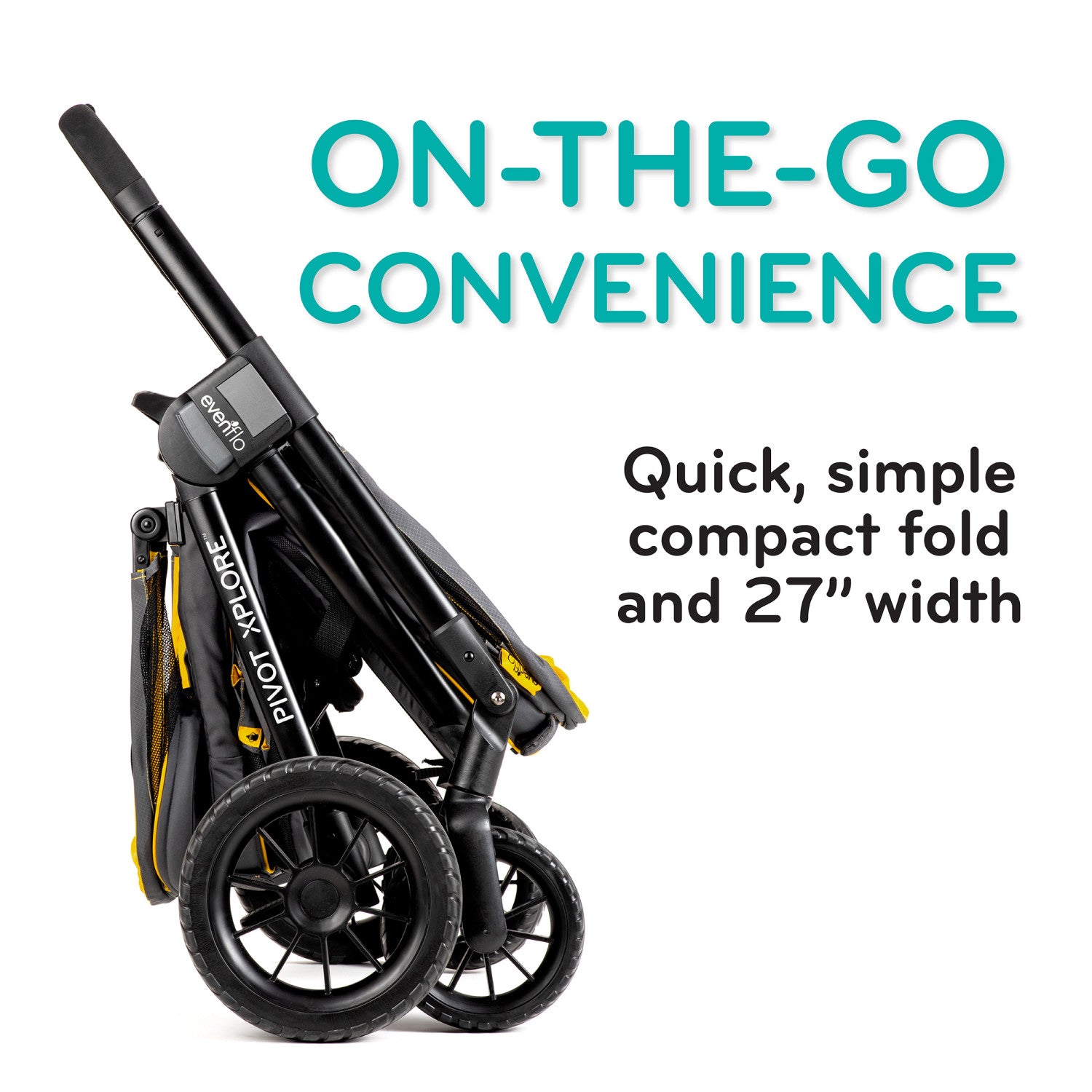 Pivot Xplore All-Terrain Stroller Wagon | Evenflo® Official Site