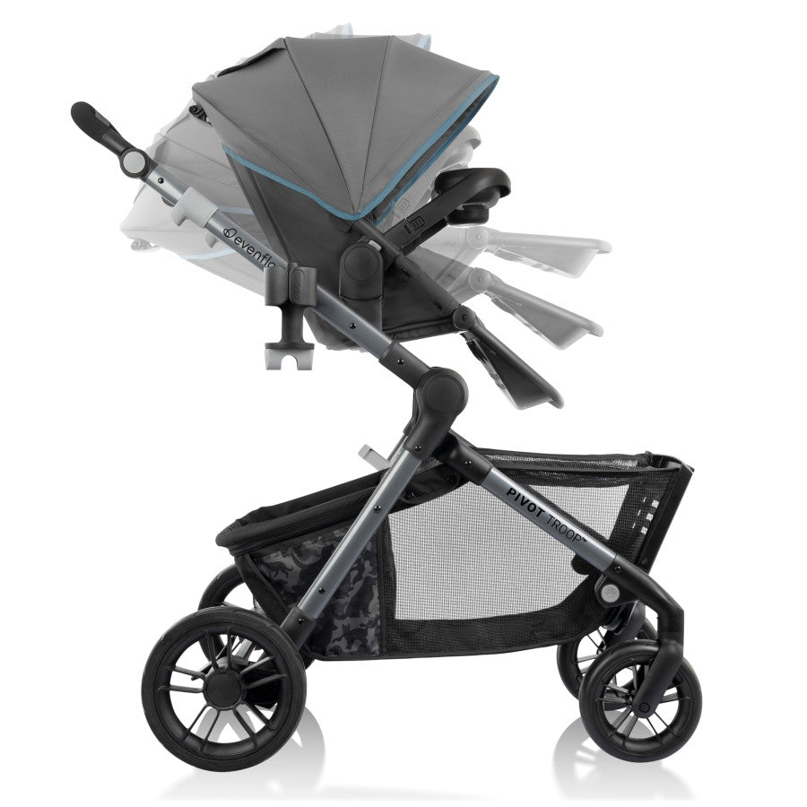 Pivot Troop Child and Pet Modular Travel System