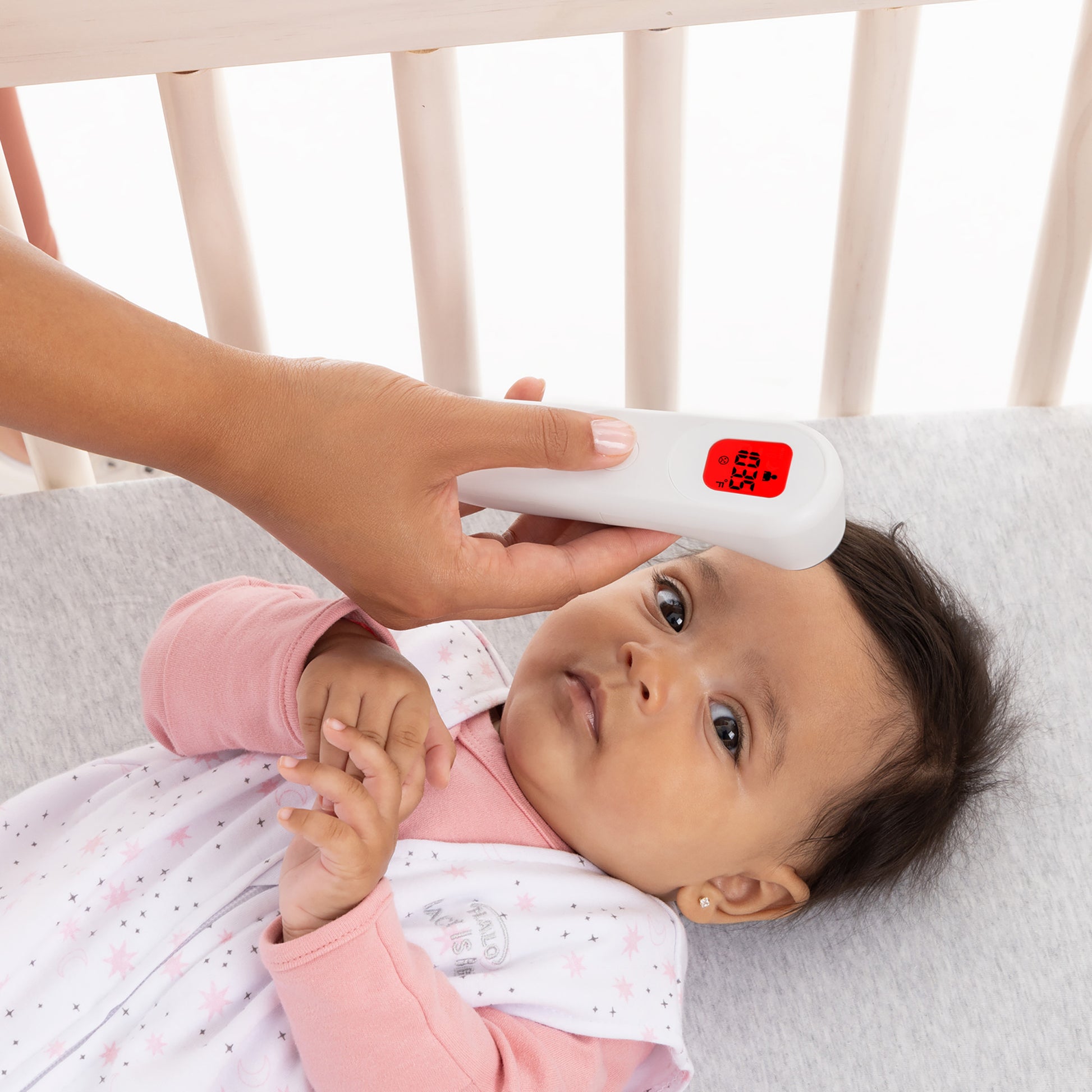 PreciseRead™ Touchless Forehead Thermometer White 1