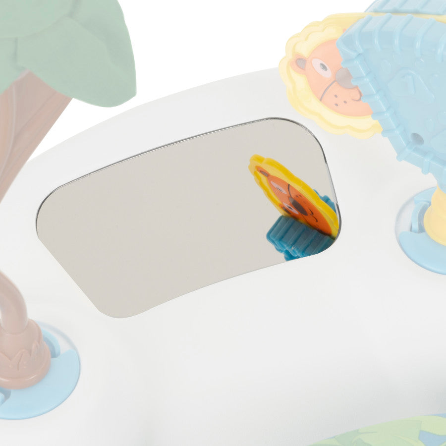 Exersaucer MegaSaucer Wild Wonders Activity Center close up