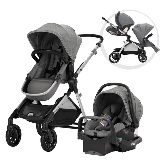 Pivot Xpand Travel System with SecureMax Infant Car Seat incl SensorSafe Support