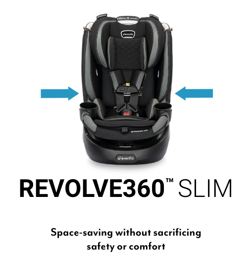 Evenflo® Gold Revolve360 Extend All-in-One Rotational Car Seat with  SensorSafe - Evenflo® Official Site – Evenflo® Company, Inc