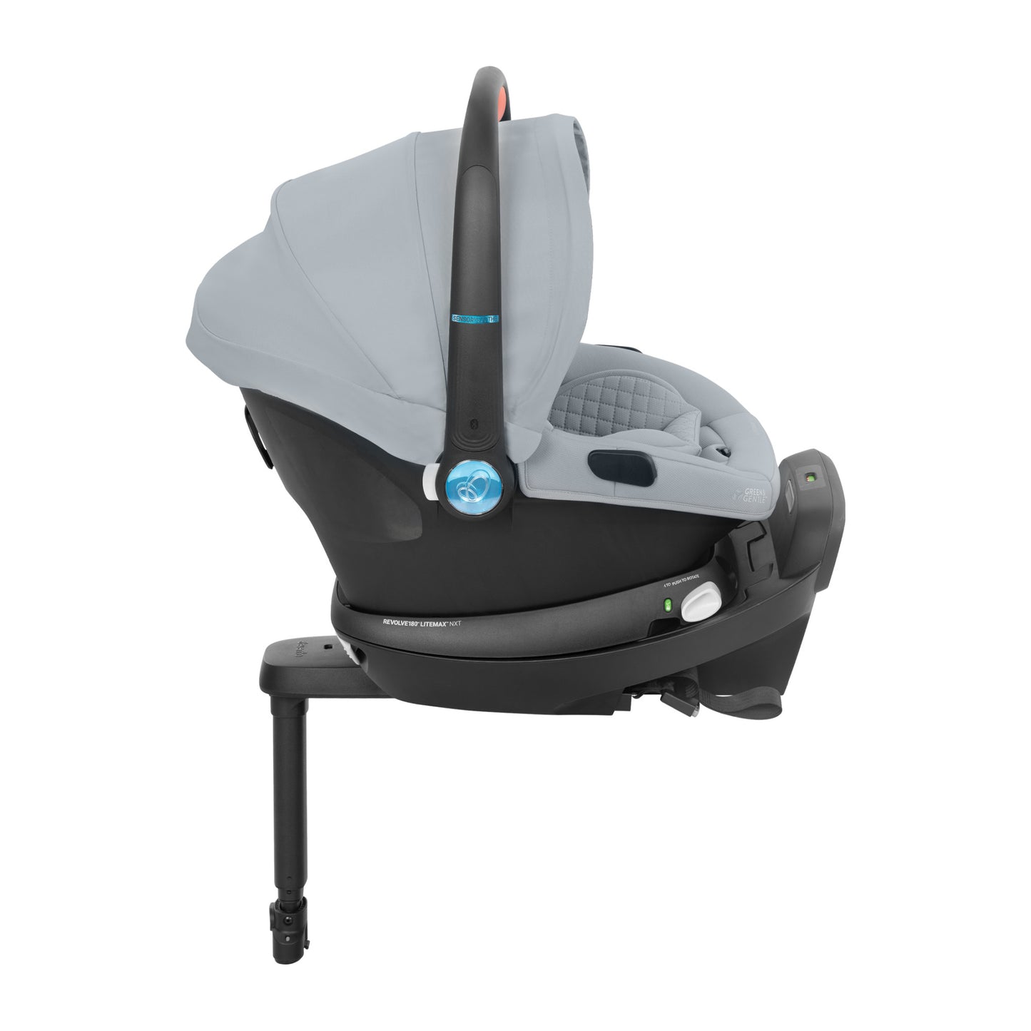Revolve180 LiteMax NXT Rotational Infant Car Seat with SensorySoothe & Accessory Load Leg
