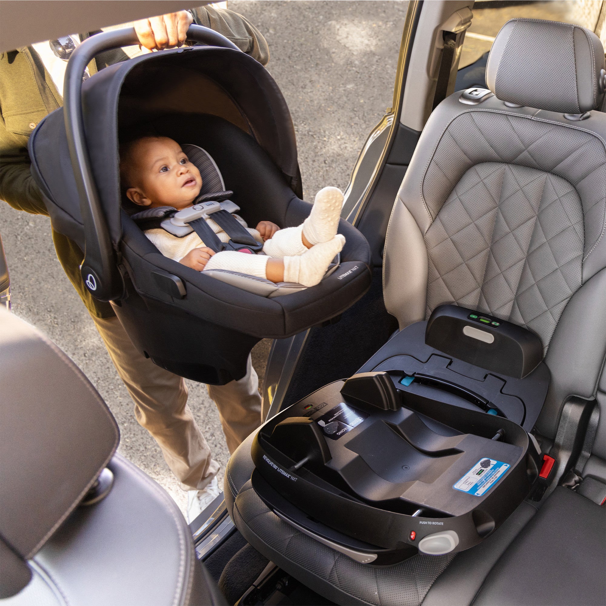 Revolve180 LiteMax NXT Rotating Infant Car Seat - Evenflo