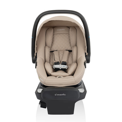 Evenflo Revolve180 LiteMax NXT Rotating Infant Car Seat with SensorySoothe full front