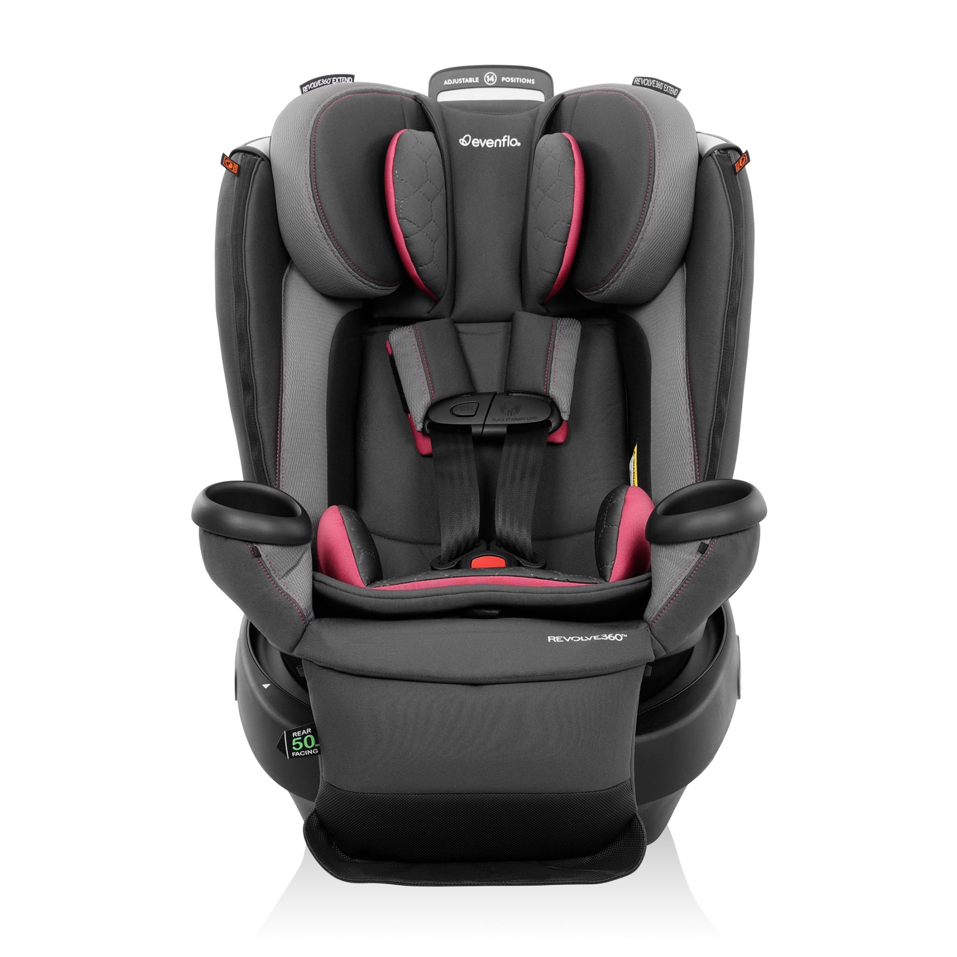 how to unlock evenflo 360 car seat Evenflo Revolve360 Extend Rotating Convertible Car Seat with Quick Clean Cover