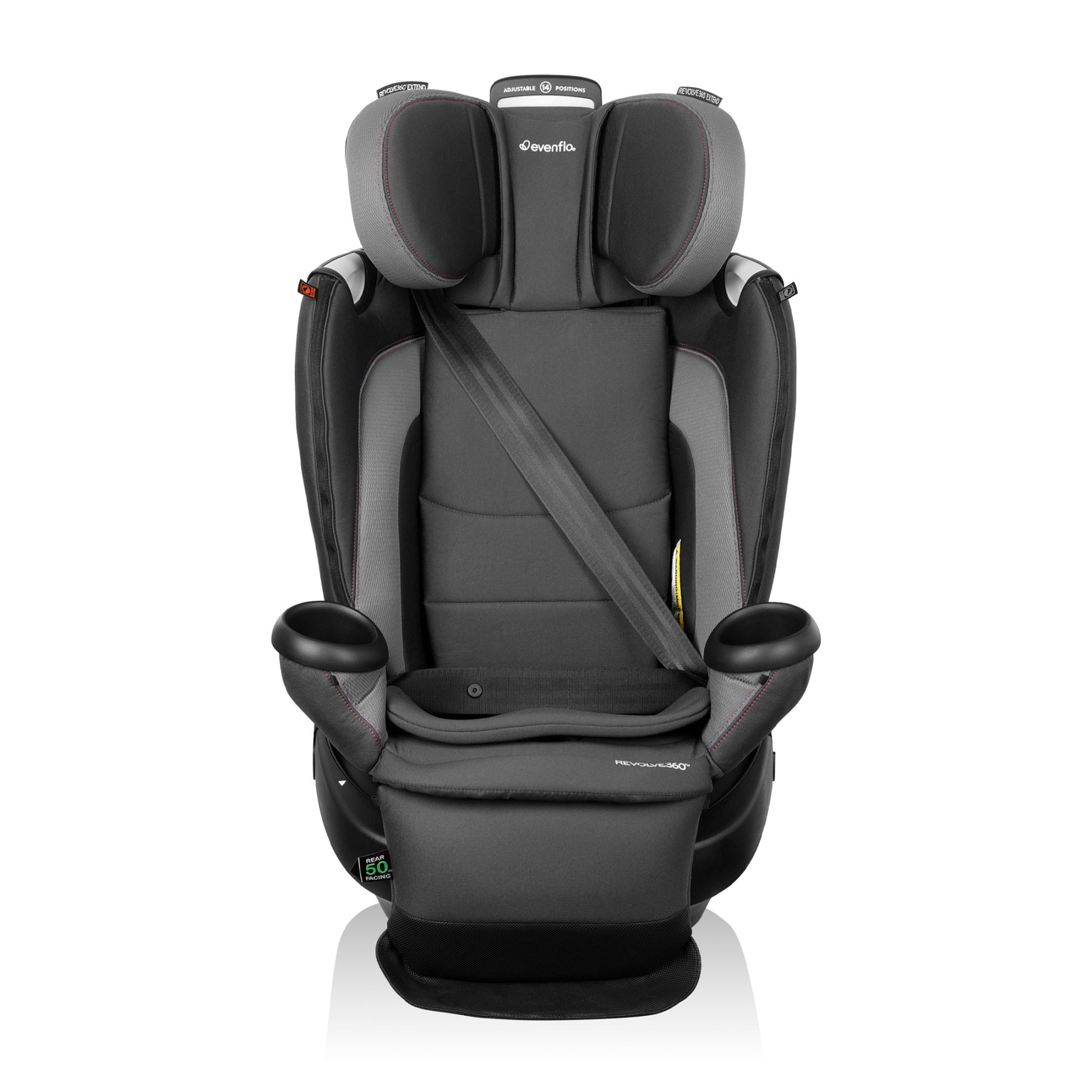 Evenflo Revolve360 Extend Rotating Convertible Car Seat with Quick Clean  Cover