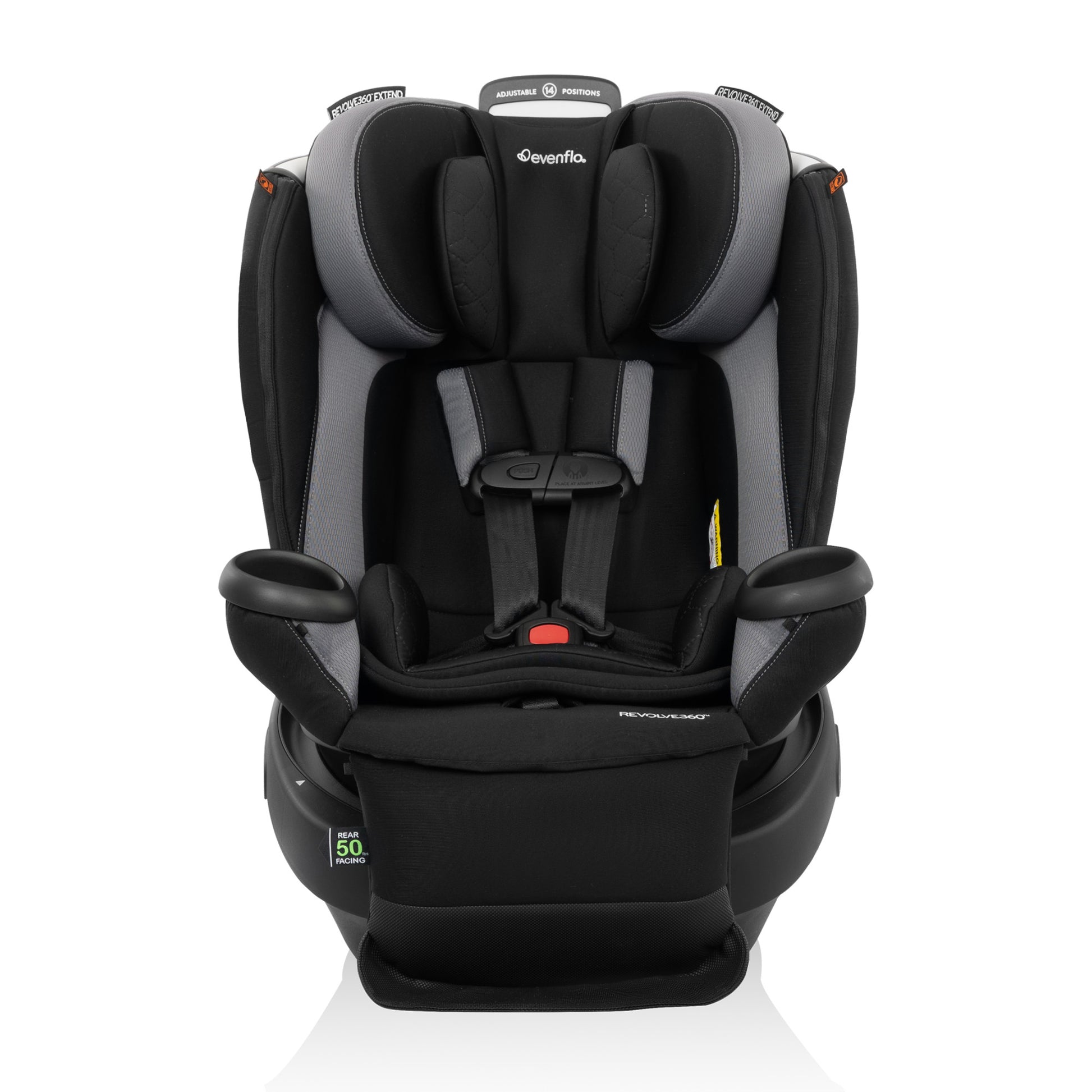 Revolve360 Extend All-in-One Rotating Car Seat with Quick Clean Cover Revere gray