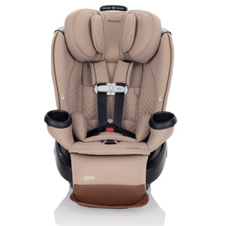 evenflo revolve 360 infant Evenflo Revolve360 Extend All-in-One Rotating Car Seat with Green & Gentle Fabric (Travertine)