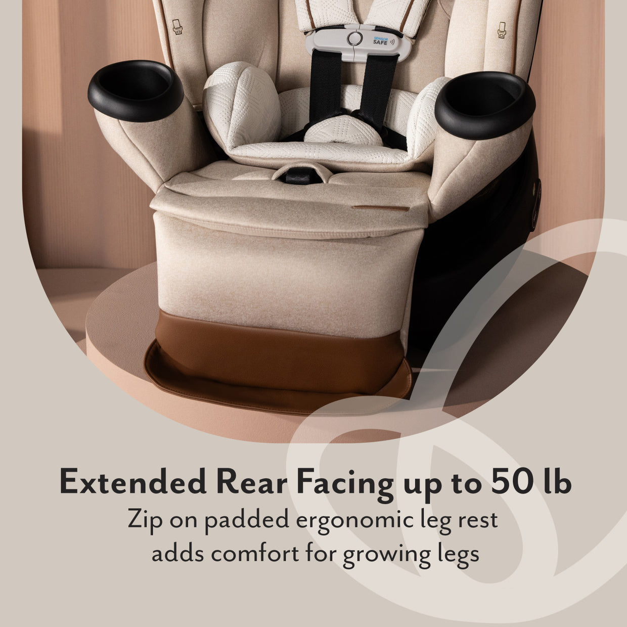 Limited Edition Revolve360 Extend All-in-One Rotational Car Seat with Green & Gentle Fabric