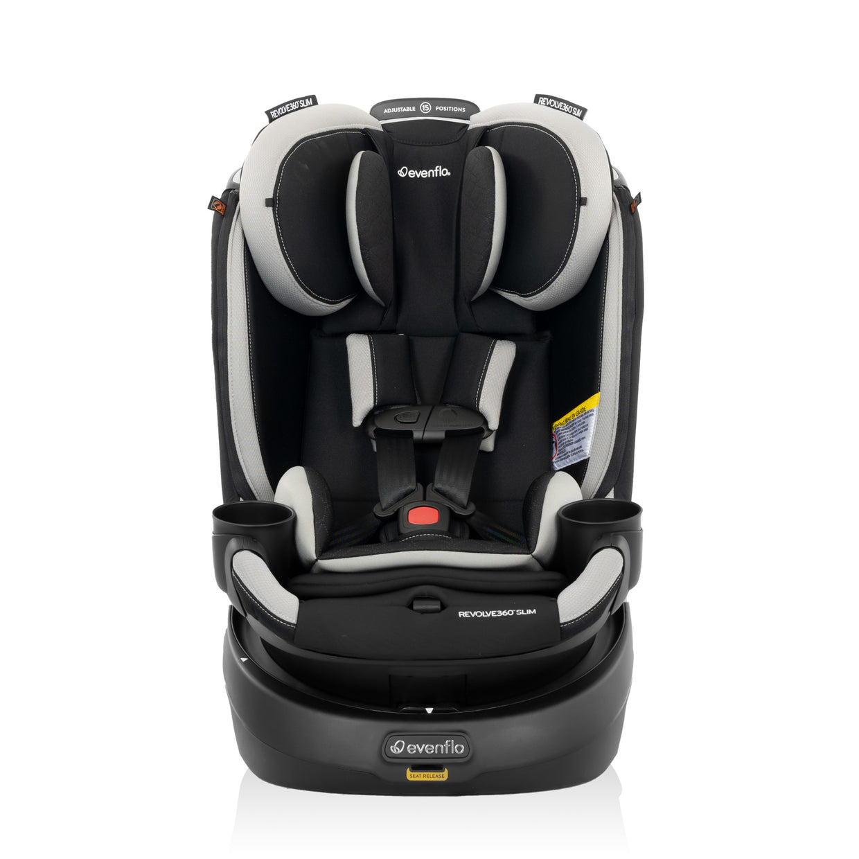 Evenflo Revolve360 Slim 2-in-1 Rotating Car Seat with Quick Clean Cover