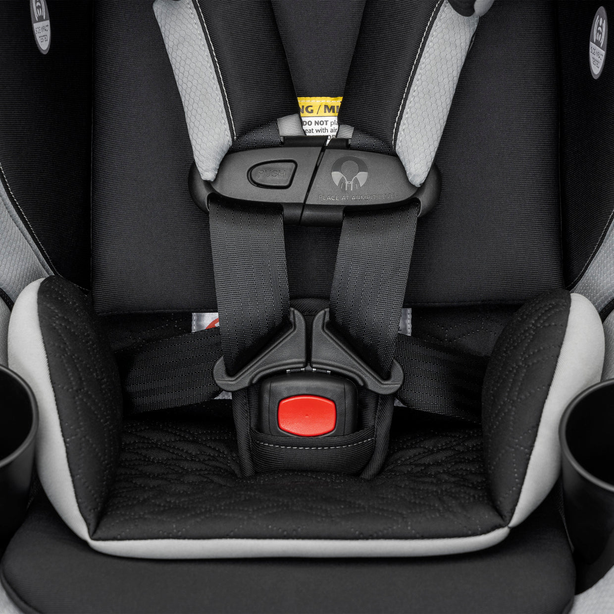 evenflo 360 swivel Evenflo Revolve360 Slim 2-in-1 Rotating Car Seat with Quick Clean Cover