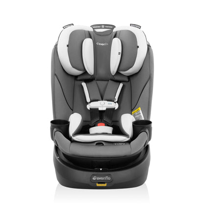 Gold Revolve360 Slim 2-in-1 Rotational Car Seat with SensorSafe Pearl gray