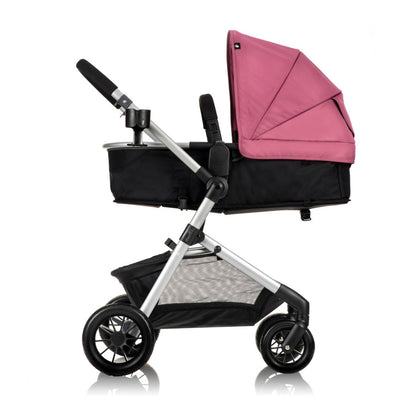 Pivot Modular Travel System with LiteMax Infant Car Seat with Anti-Rebound Bar full side 6