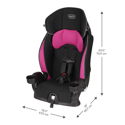 Chase LX 2-In-1 Booster Car Seat