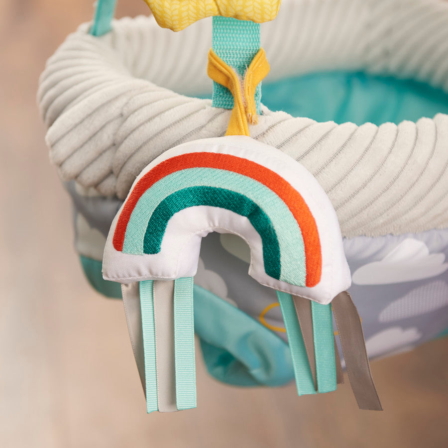 evenflo jumper Evenflo Door Jumper with 4 Removable Toys (Sweet Skies)