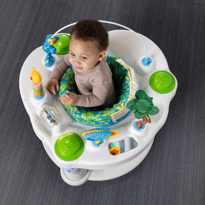 Exersaucer MegaSaucer Wild Wonders Activity Center top view