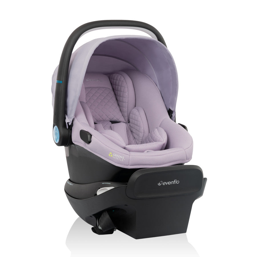 Revolve180 LiteMax NXT Rotational Infant Car Seat with SensorySoothe side front