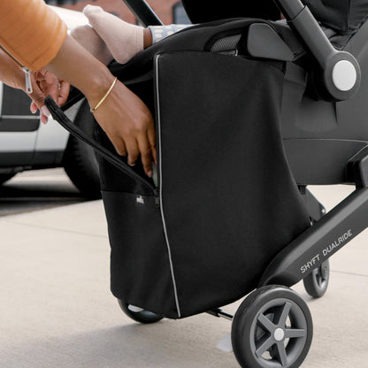Shyft DualRide Infant Car Seat Stroller Combo with Carryall Storage - Sylva Pink