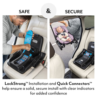 Shyft Intuiti+ Stroller and Shyft DualRide Car Seat Stroller Combo with Green & Gentle Bundle - Quartz / Quartz
