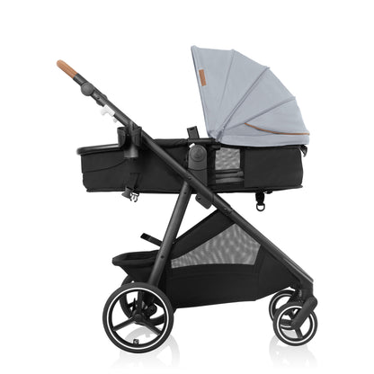 Shyft Intuiti+ Stroller with Green & Gentle Fabric Quartz 1
