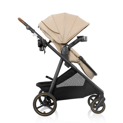 Shyft Intuiti+ Stroller with Green & Gentle Fabric