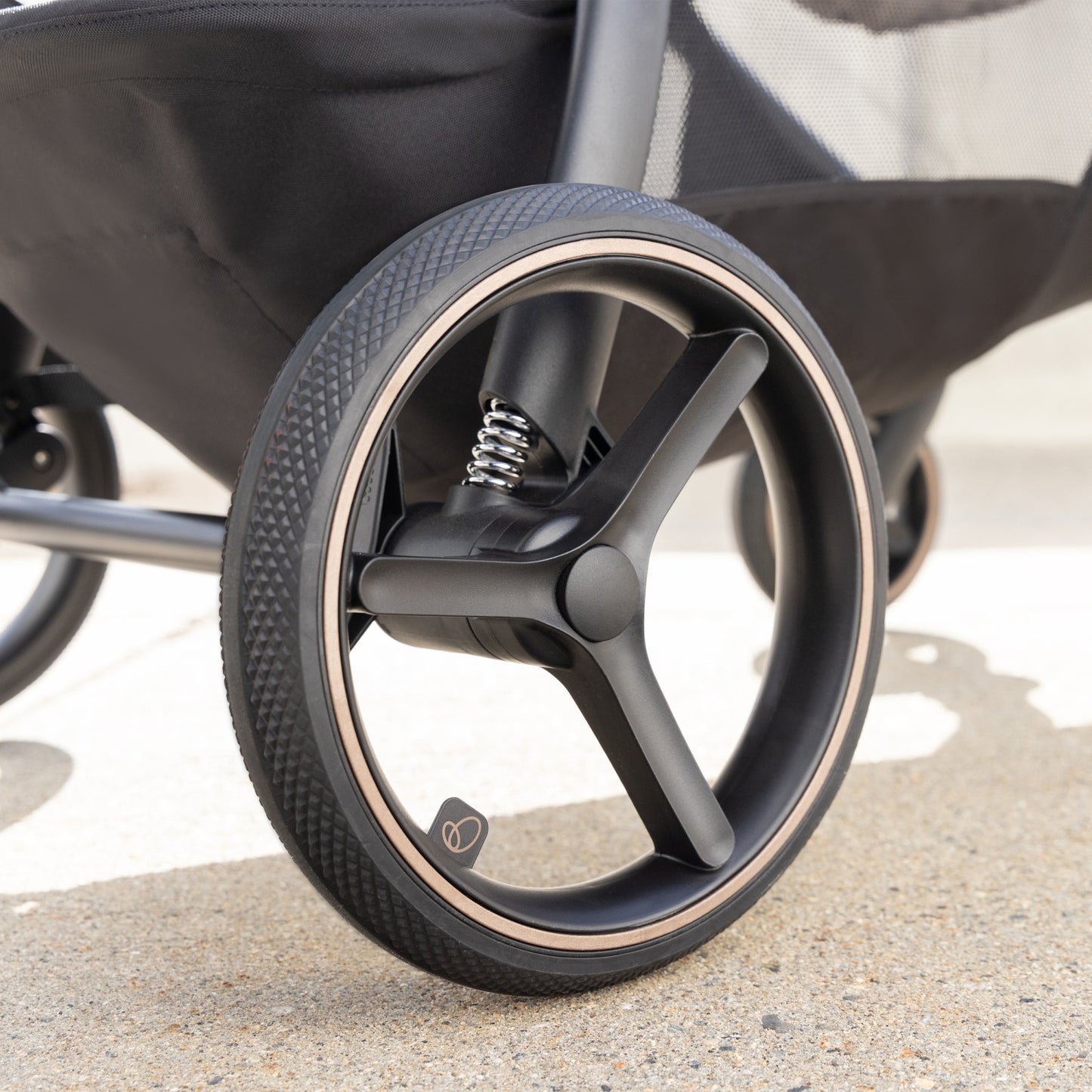 Shyft Intuiti+ Stroller with Green & Gentle Fabric