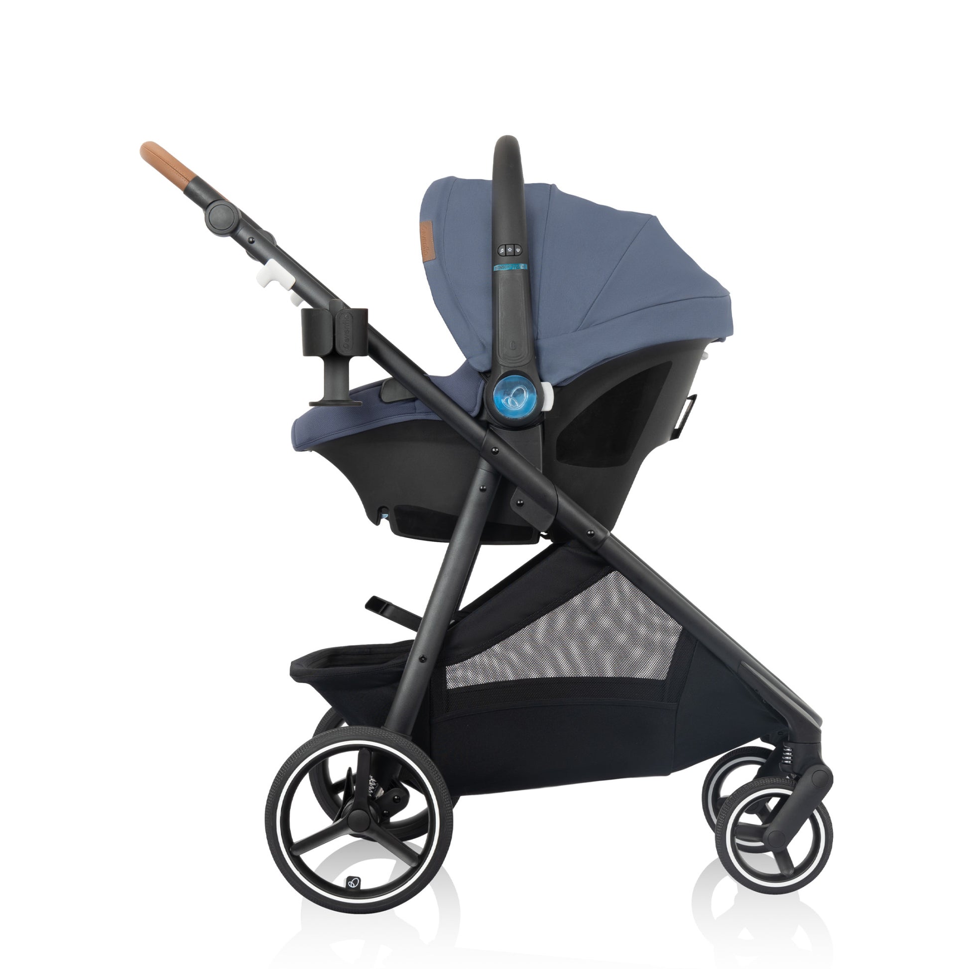 Shyft Intuiti+ Travel System featuring Revolve180 LiteMaxâ„¢ NXT Rotating Infant Car Seat with SensorySoothe 2