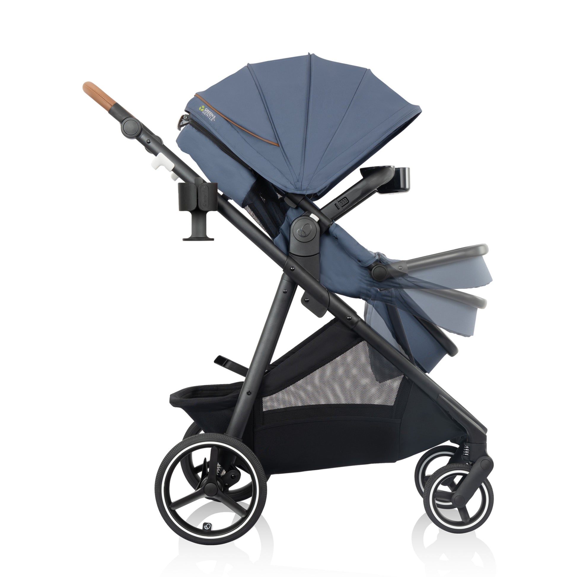 Shyft Intuiti+ Travel System featuring Revolve180 LiteMaxâ„¢ NXT Rotating Infant Car Seat with SensorySoothe 7