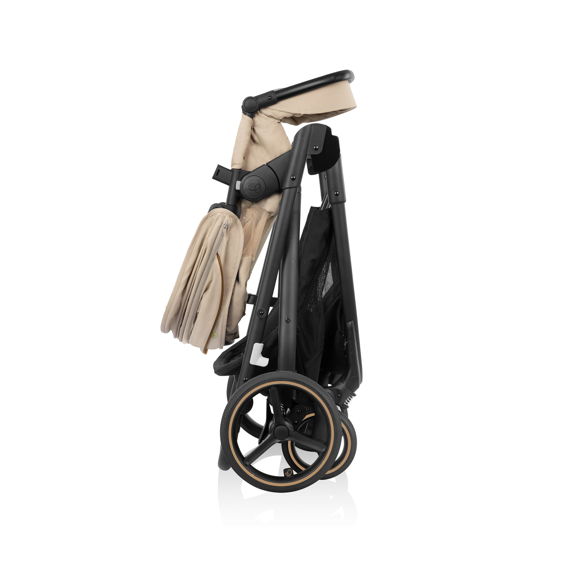 Shyft Intuiti+ Travel System featuring Revolve180 LiteMaxâ„¢ NXT Rotating Infant Car Seat with SensorySoothe Travertine