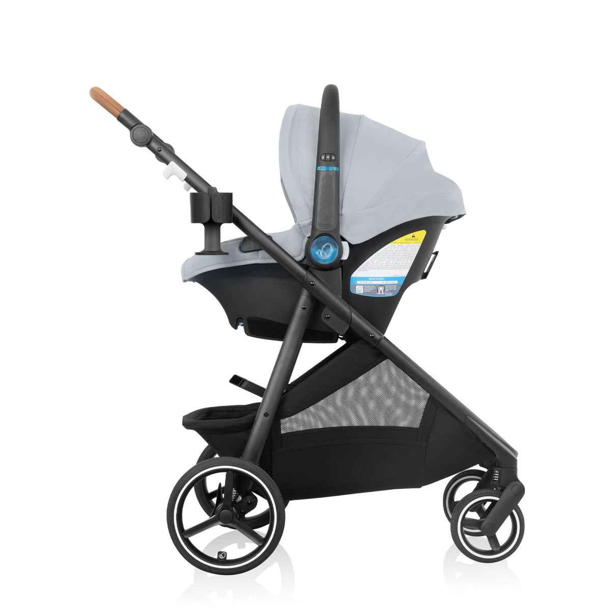 Evenflo Shyft Intuiti+ Travel System featuring Revolve180 LiteMax 