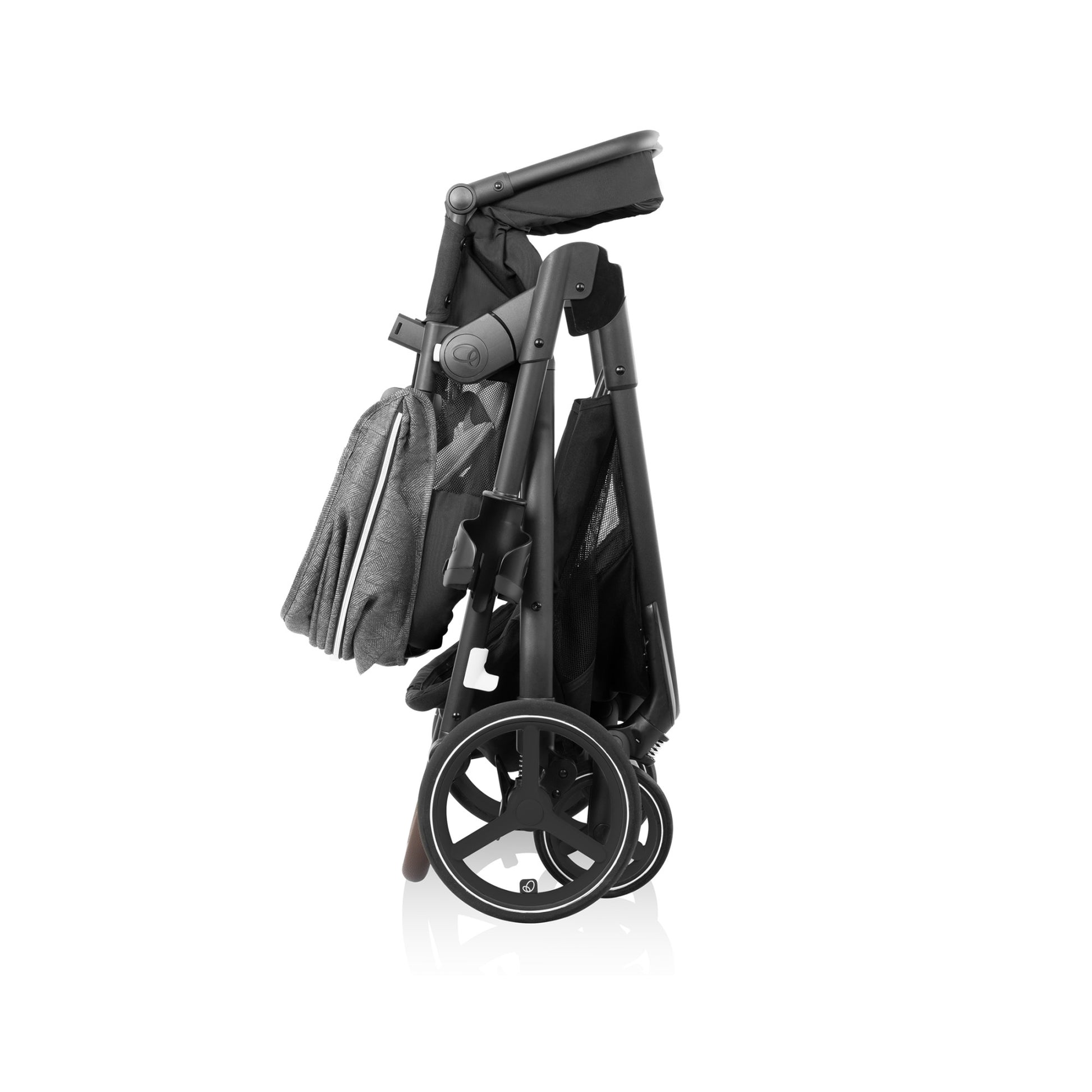 Shyft Intuiti+ Travel System featuring Revolve180 LiteMax NXT with SensorySoothe Angler Tweed foldable