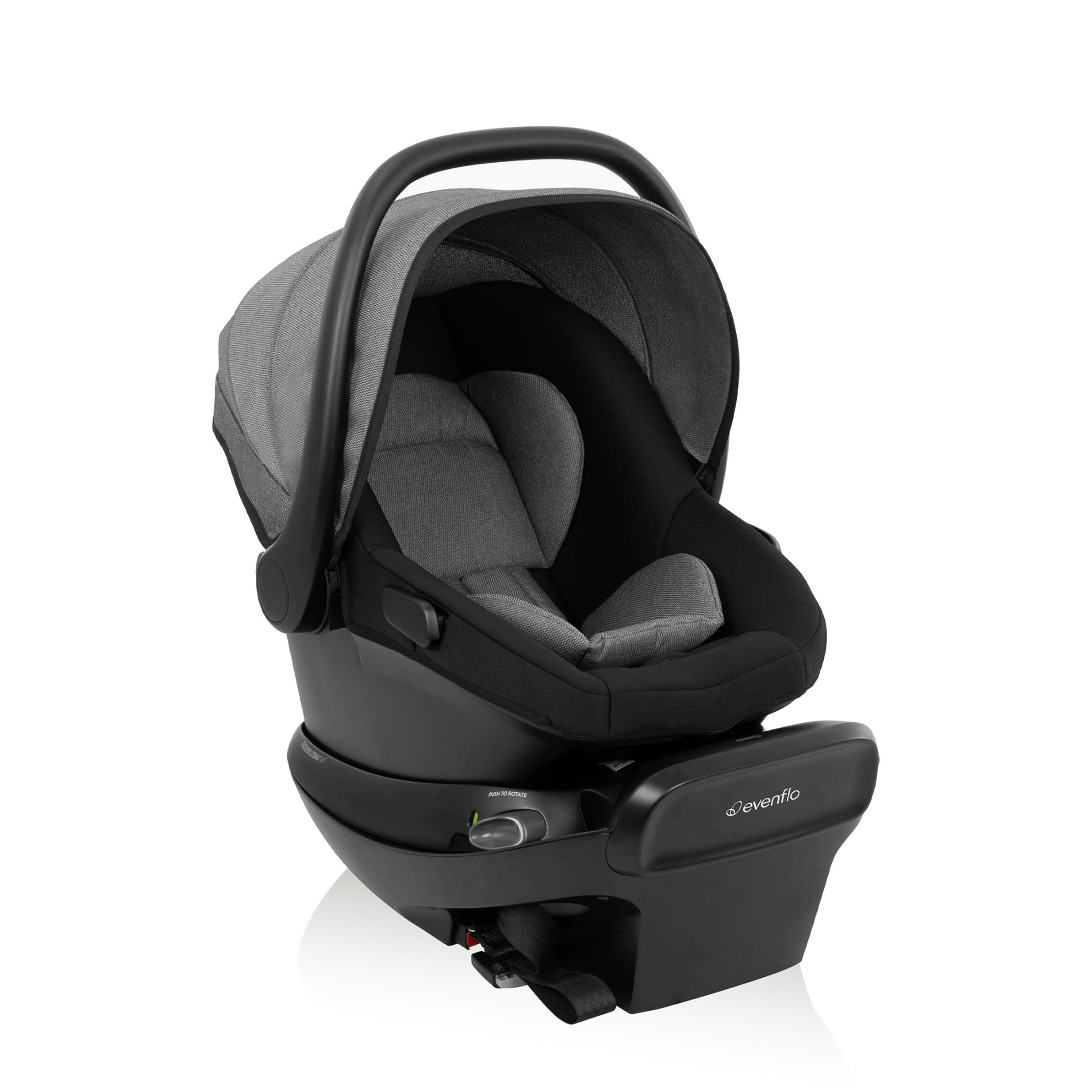 Shyft Intuiti Travel System with Revolve180 LiteMax NXT Rotating Infant Car Seat Fossil  side 4