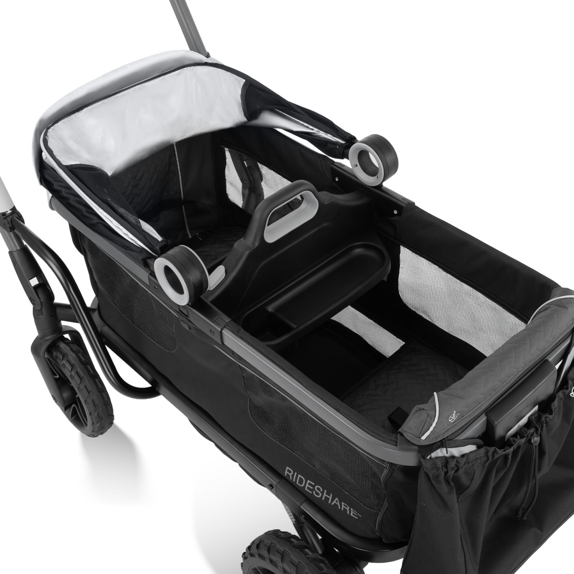 Shyft Rideshare All-Terrain Performance Stroller Wagon Sterling Black 1