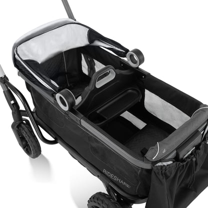 Shyft Rideshare All-Terrain Performance Stroller Wagon Sterling Black 1
