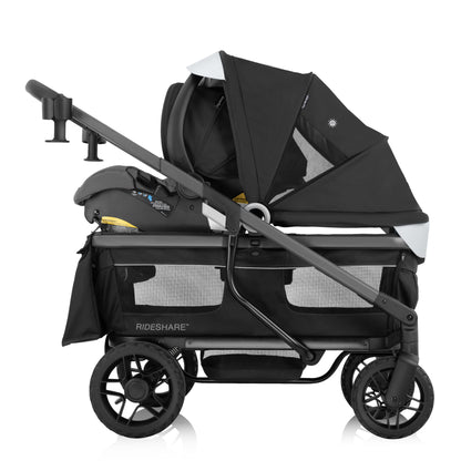 Shyft Rideshare All-Terrain Performance Stroller Wagon Sterling Black 3