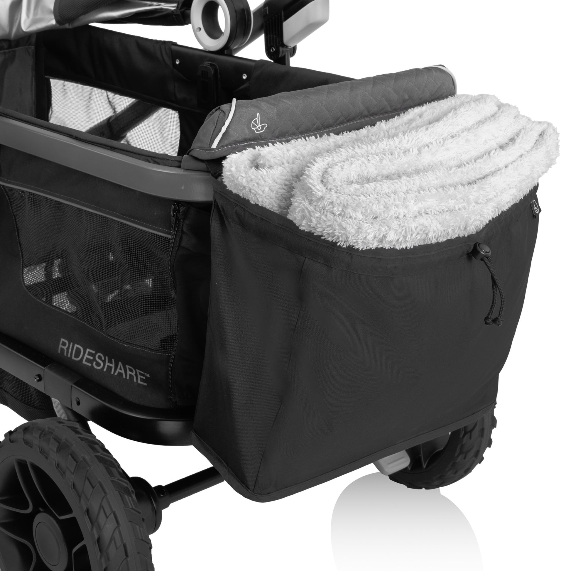 Shyft Rideshare All-Terrain Performance Stroller Wagon Sterling Black 5