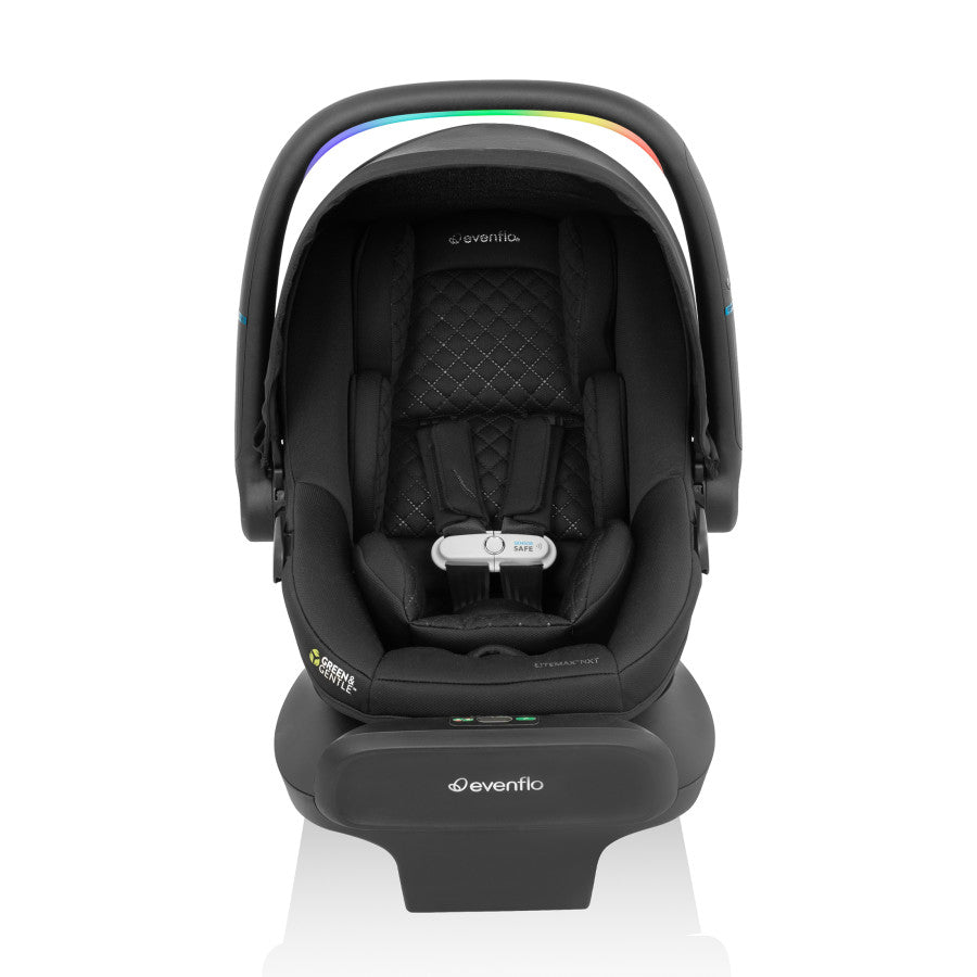 evenflo lightweight car seat LiteMax NXT Infant Car Seat with SensorySoothe