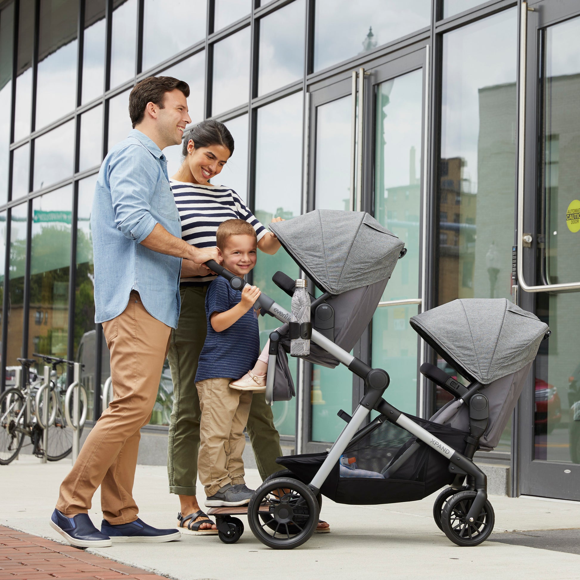 evenflo pivot xpand rider board Evenflo Stroller Rider Board